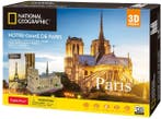 3D Puzzel - Notre Dame De Paris (128 stukjes) | CubicFun -, Verzenden, Nieuw