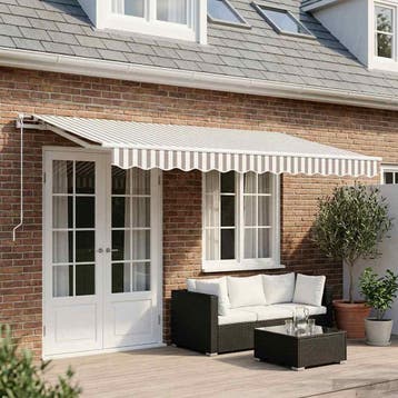 vidaXL Vervangend zonneschermdoek voor 6x3 m, Tuin en Terras, Verzenden, Nieuw