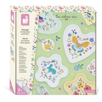 Janod gips gieten knutselset - Bloe van €36,99 voor €36,90, Ophalen of Verzenden, Nieuw