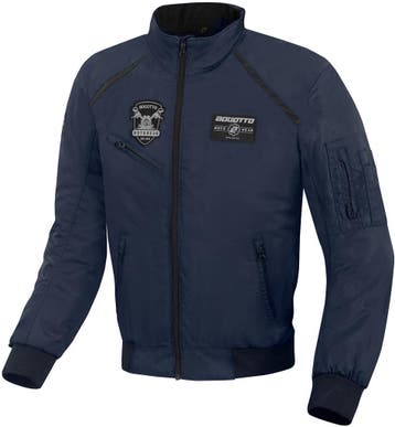 Bogotto Boston Donkerblauw Textiele Motorjas, Jas | textiel, Nieuw met kaartje, Bogotto, Heren
