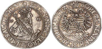 Tsjechië, Praag. Ferdinand I. 1521-1564. Taler 1559