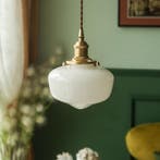 Japanse Glazen Hanglamp LED – Nordic Minimalistisch, Verzenden, Nieuw