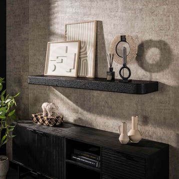 Metallic wandplank Mick 150 cm, Huis en Inrichting, Woonaccessoires | Wandplanken en Boekenplanken, Verzenden, Nieuw