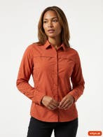 AYACUCHO Casual overhemden Dames maat XL Rust Orange Vintage, Ophalen of Verzenden, Nieuw