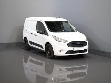 Ford Transit Connect 1.0 100 pk Trend BENZINE Standkachel/ S, Stof, Gebruikt, Overige brandstoffen, Wit