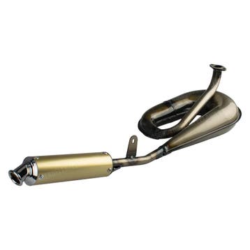 Tomos Uitlaat 25mm Tecno Circuit blank met aluminium demp..., Ophalen of Verzenden, Nieuw, Tecno