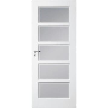 Skantrae binnendeur SKS 1206 83x231,5 (Wit, Zonder glas), 80 tot 100 cm, 215 cm of meer, Binnendeur, Nieuw
