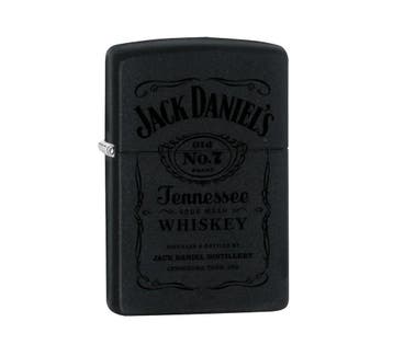 Jack Daniel's Zippo Black (zwart), Verzenden, Nieuw, Aansteker