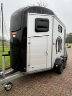 Prachtige Bockmann Portax 2 paards! 2021! Zadelkamer!, Ophalen, Zo goed als nieuw, Aluminium, 2-paards trailer
