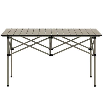 TRUUSK Campingtafel - Opklapbaar met Oprolbaar Tafelblad - X, Verzenden, Nieuw