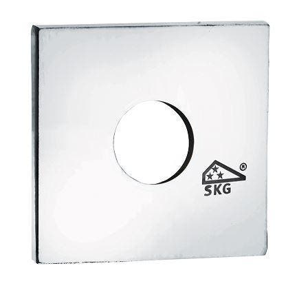 SKG krukrozet buitenzijde Bauhaus glans chroom, Doe-het-zelf en Verbouw, Deuren en Horren, Verzenden