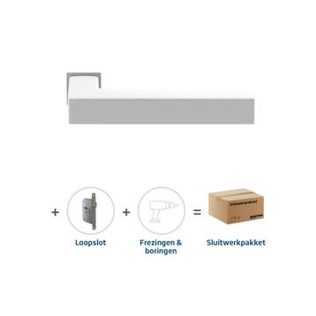 Skantrae Slimseriepakket loopslot 814 Squared 20 minimal wit, Ophalen of Verzenden, Zo goed als nieuw