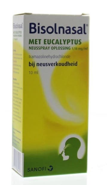 Bisolnasal neusspray met eucalyptus UAD - 10 ml, Diversen, Verpleegmiddelen, Verzenden, Nieuw