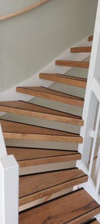 Eiken Traprenovatie | Eiken Traptreden | Open trap