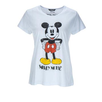 Princess goes Hollywood • wit t-shirt Mickey Mouse • 36, Princess goes Hollywood, Verzenden, Wit, Nieuw