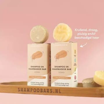 Shampoobars Mini Shampoo &amp; Haarmasker Bar (Douchegel), Verzenden, Nieuw
