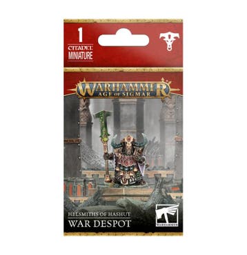 Helsmiths of Hashut War Despot (Warhammer nieuw), Ophalen of Verzenden, Nieuw