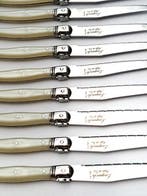 Laguiole - 12x Steak Knives - Pearl - style de -