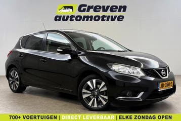 Nissan Pulsar 1.2 DIG-T N-Connecta | Camera | Clima | Cruise, Automaat, Euro 6, Zwart, Nieuw