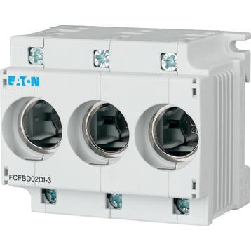 Eaton zekeringhouder D02 of D01 63A 400V 3P 81mm - 148810 [5, Doe-het-zelf en Verbouw, Elektra en Kabels, Verzenden, Nieuw, Overige typen