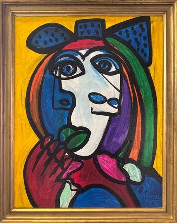 Peter Robert Keil - Träumende Frau
