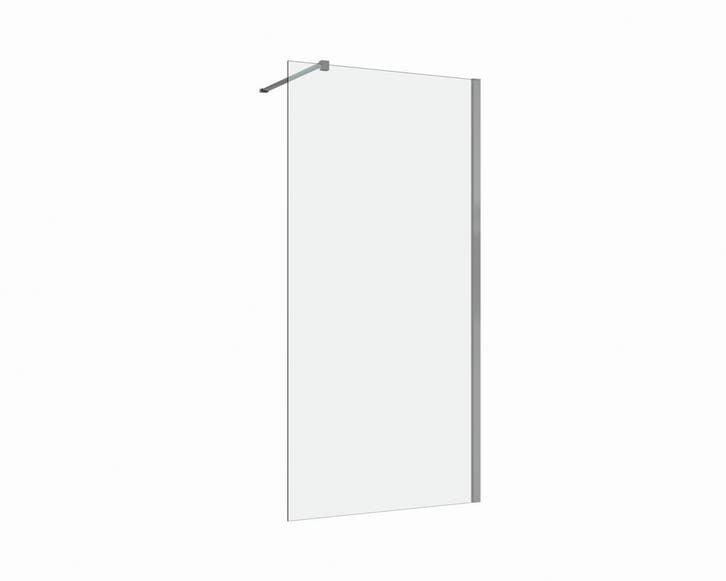 Inloopdouche 30x200 8mm Nano glas chroom serie Silvio, Doe-het-zelf en Verbouw, Sanitair, Verzenden