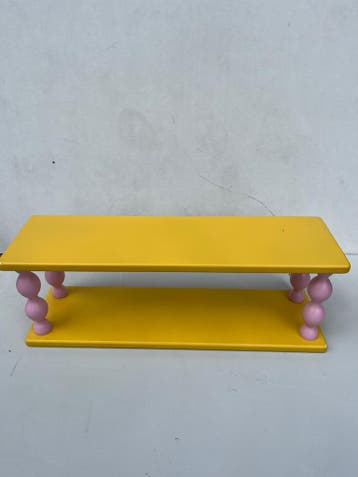 Bloomingville Wandplank Bibiola Geel -  – Product is, Verzenden, Nieuw