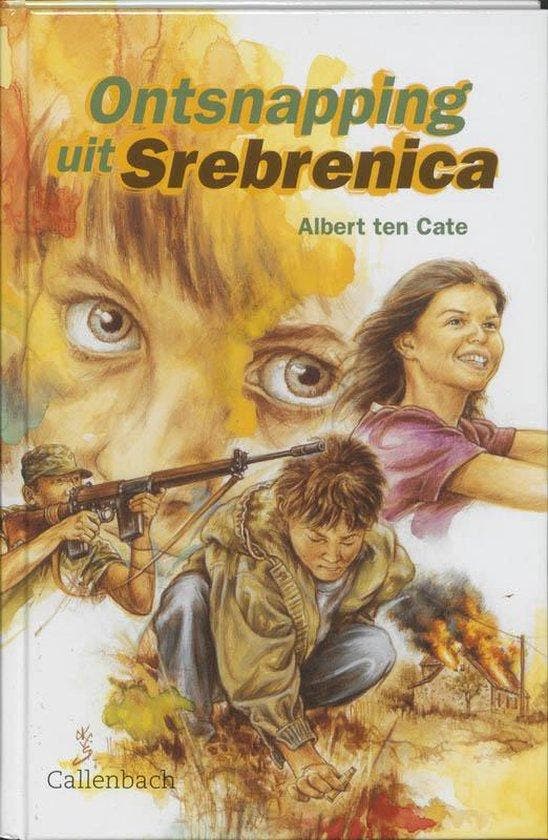 Ontsnapping Uit Srebrenica - ten Cate, Boeken, Kinderboeken | Jeugd | onder 10 jaar, Gelezen, Verzenden