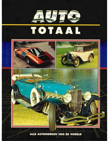 AUTO TOTAAL, DE EVOLUTIE VAN DE AUTO, Boeken, Nieuw, Author