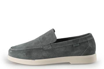 Manfield Instappers in maat 41 Blauw, Manfield, Overige typen, Zo goed als nieuw, Verzenden