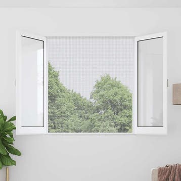 vidaXL Gaas 100x500 cm aluminium zilverkleurig, Tuin en Terras, Schuttingen, Verzenden, Nieuw, Aluminium, 1 tot 2 meter