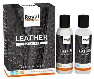 Leather Care Kit - Care & Protect Set 2x150 ml, Verzenden