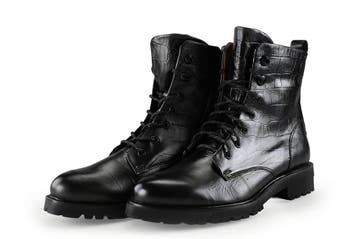 Piedi Nudi Veterboots in maat 40 Grijs, Kleding | Dames, Schoenen, Verzenden, Overige typen, Zo goed als nieuw, Piedi Nudi
