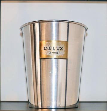 Deutz - Champagne koeler - Staal, Nieuw