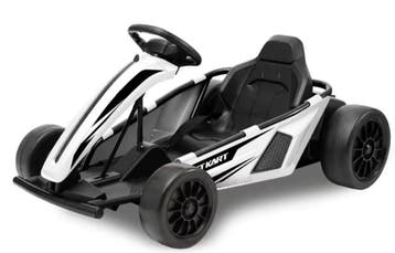 Drift Kart 24V wit, 2x12V9ah accu, 15Km/h, 200W, NIEUW!!, Verzenden, Nieuw