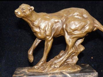 J.B. Deposee Bronze Garanti Paris - Milo (1910-1978) -