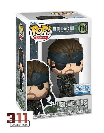 Funko - POP! - Games - Metal Gear Solid: Snake Eater - Naked, Verzenden, Nieuw