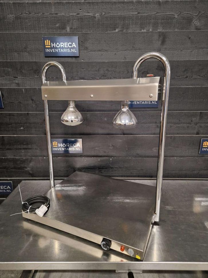 Warmhoudplaat met warmhoudbrug | Vulcano | elektrisch | 230V, Zakelijke goederen, Horeca | Keukenapparatuur, Gebruikt, Overige typen