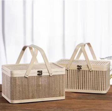 Draagbare Picknickmand: Organizer voor Camping en Festival, Verzenden, Nieuw