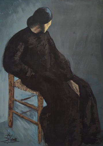 Isidre Nonell (1872–1911) À la manière - Solitude