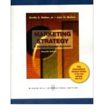 Marketing Strategy - Orville Walker 9780070171466, Verzenden, Gelezen, Orville Walker