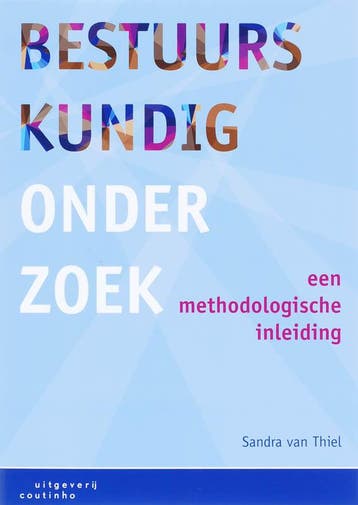 Bestuurskundig Onderzoek 9789046900901, Zo goed als nieuw