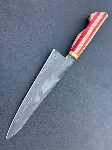 Custom Hand-Forged Premium Chefs Knife - Tafelmes - Staal,