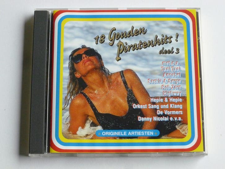18 Gouden Piratenhits! deel 3, Cd's en Dvd's, Cd's | Nederlandstalig, Zo goed als nieuw, Verzenden
