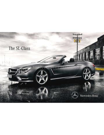 2012 MERCEDES BENZ SL KLASSE BROCHURE ENGELS, Nieuw, Author