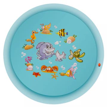 Kruzzel watermat fontein Ø165 cm – kleurrijke sproeimat v, Ophalen of Verzenden, Nieuw