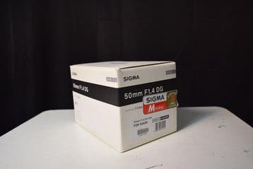 Sigma 50mm f/1.4 DG Cameralens, Nieuw