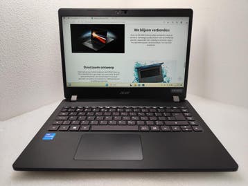 Acer P2 TMP214-53-53HG intel i5 11de gen 14 FHD nieuwstaat, Qwerty, Verzenden, 14 inch, Zo goed als nieuw