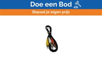 Bieden: RCA to RCA Audio/Video Cable - 1.5m - Entertainment, Ophalen of Verzenden, Nieuw