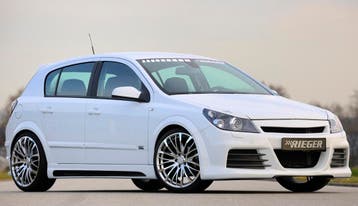 Rieger voorbumper | Astra H GTC: 03.05- - Hatchback, 3-drs., Auto-onderdelen, Verzenden, Nieuw, Opel